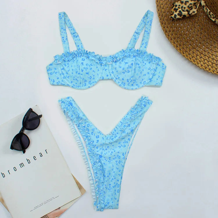 Yomara® | Bikini With Ruffle Details