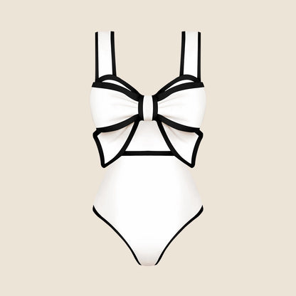 Finely Styled Bathing Suit with a Classic Vintage Look