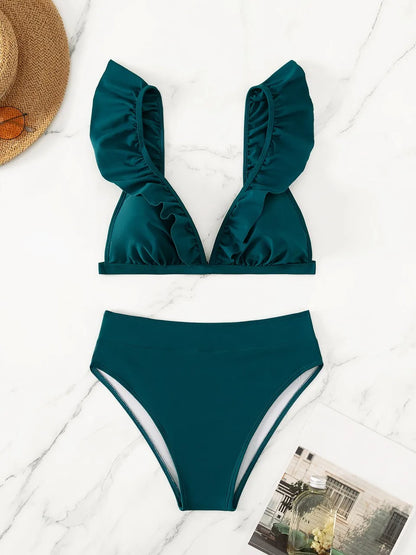 Vintage Inspired Bikini with a Contemporary Edge