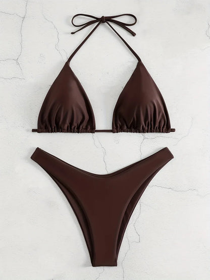 Classic Vintage Bikini with a Flattering Fit