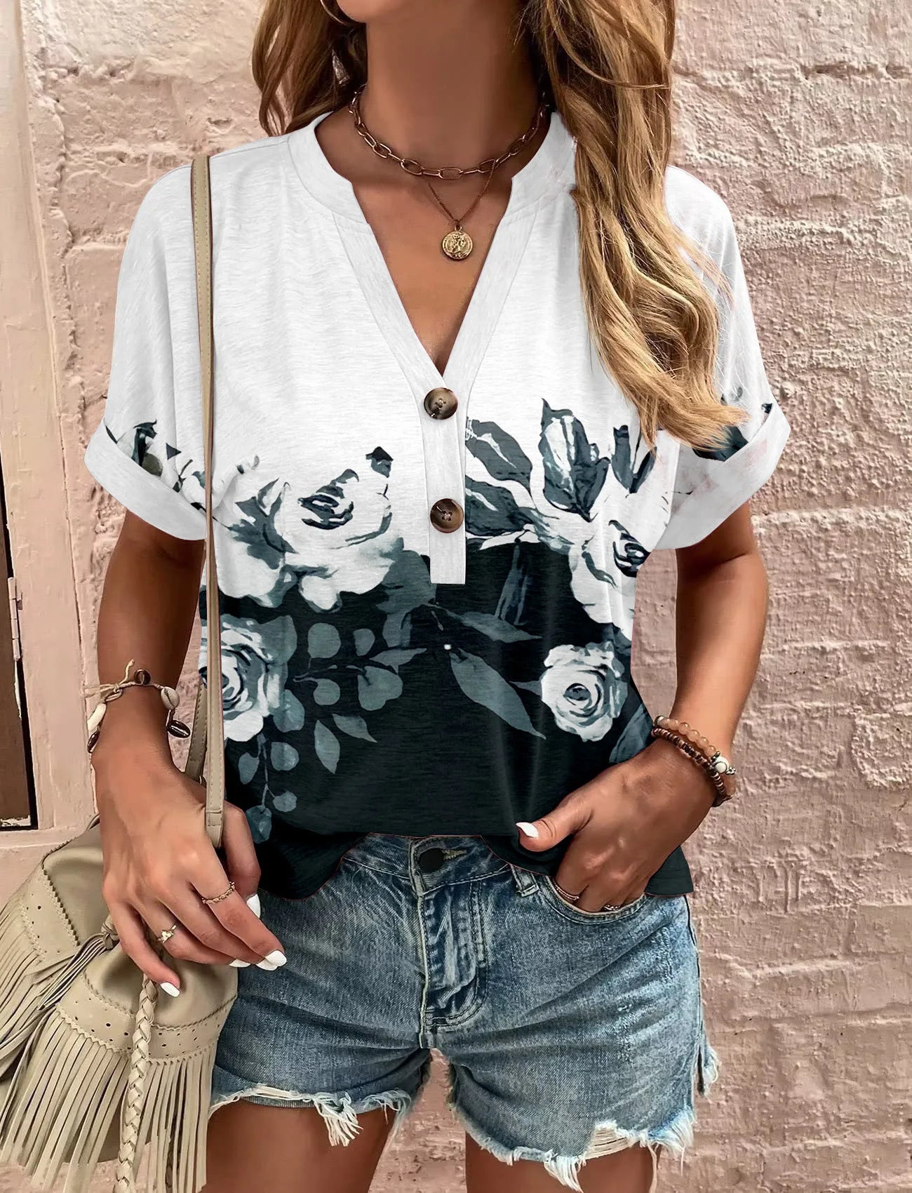 Fris en vrouwelijk Overhemd