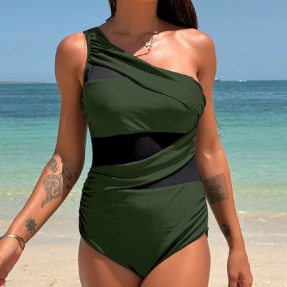 Vintage Inspired Bathing Suit with a Contemporary Edge