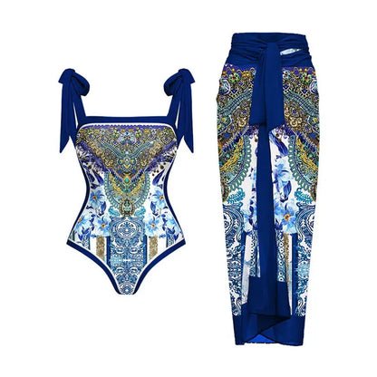 Casually Elegant Swimsuit with a Refined Edge