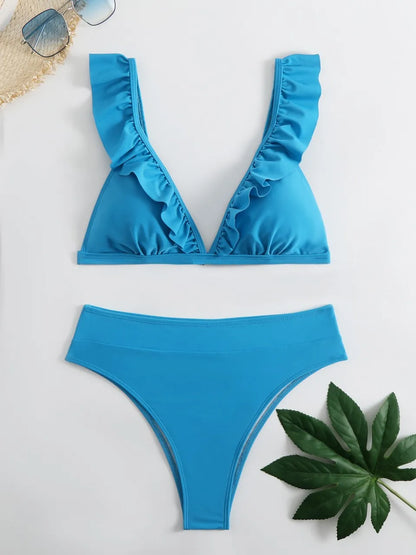 Vintage Inspired Bikini with a Contemporary Edge