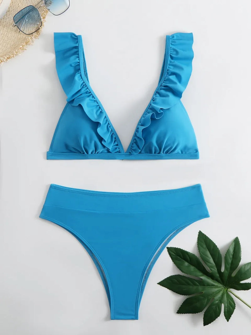 Vintage Inspired Bikini with a Contemporary Edge