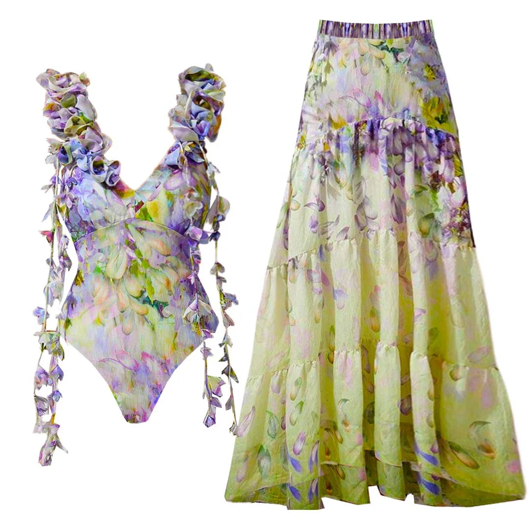 Vintage Inspired Bikini with a Contemporary Edge