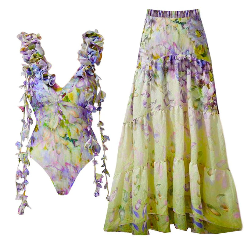 Vintage Inspired Bikini with a Contemporary Edge
