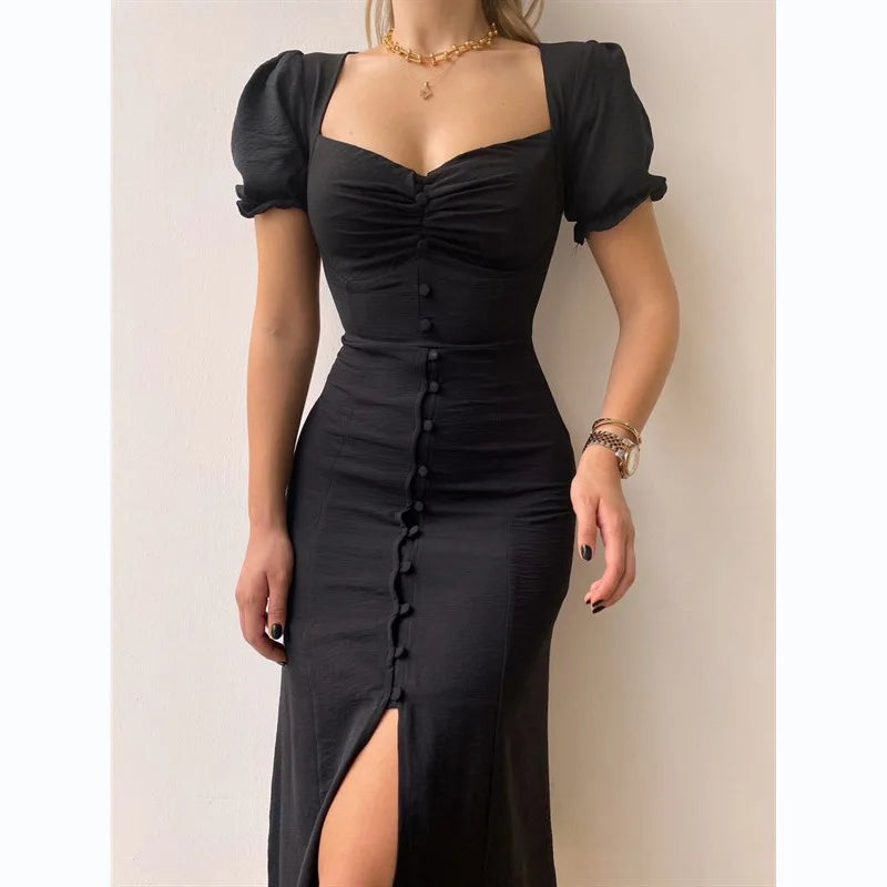 Classic Vintage Dress with a Flattering Fit