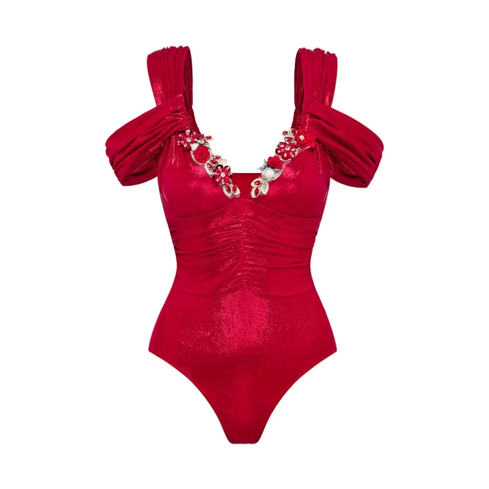 Vintage Inspired Bikini with a Contemporary Edge