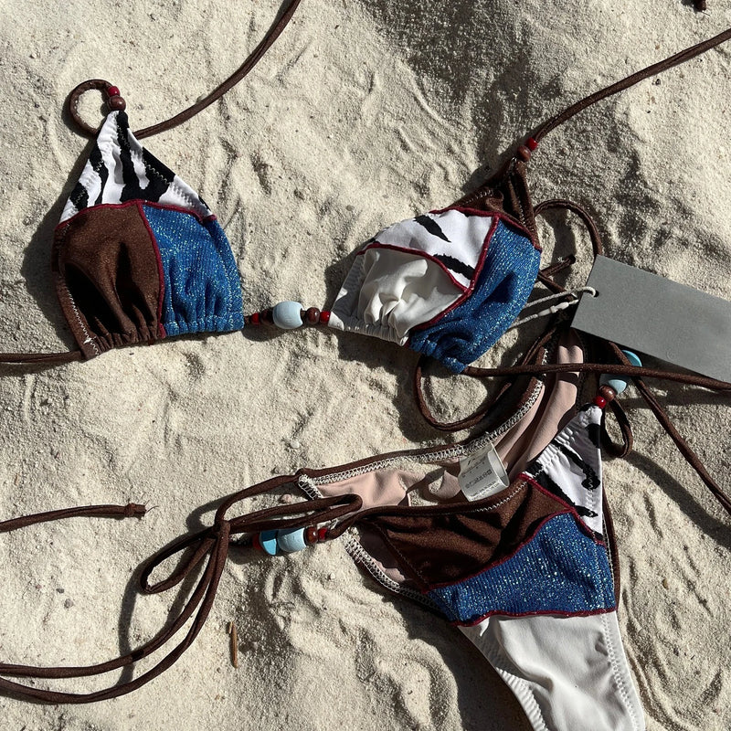 Finely Styled Bathing Suit with a Classic Vintage Look