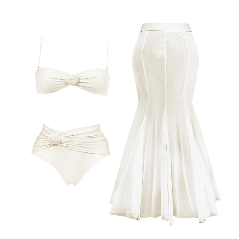 Vintage Inspired Bathing Suit with a Contemporary Edge