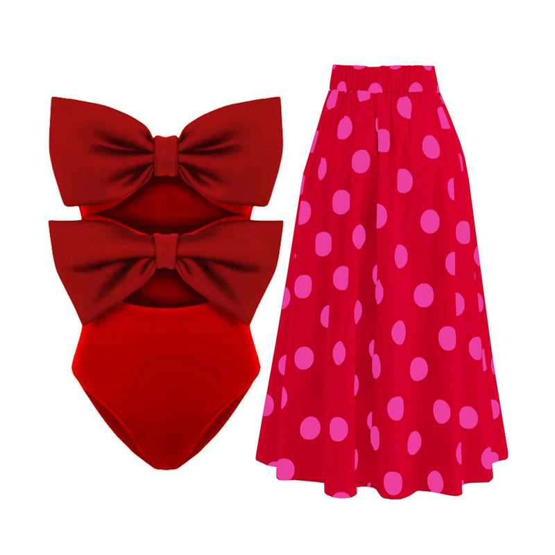 Finely Styled Bathing Suit with a Classic Vintage Look