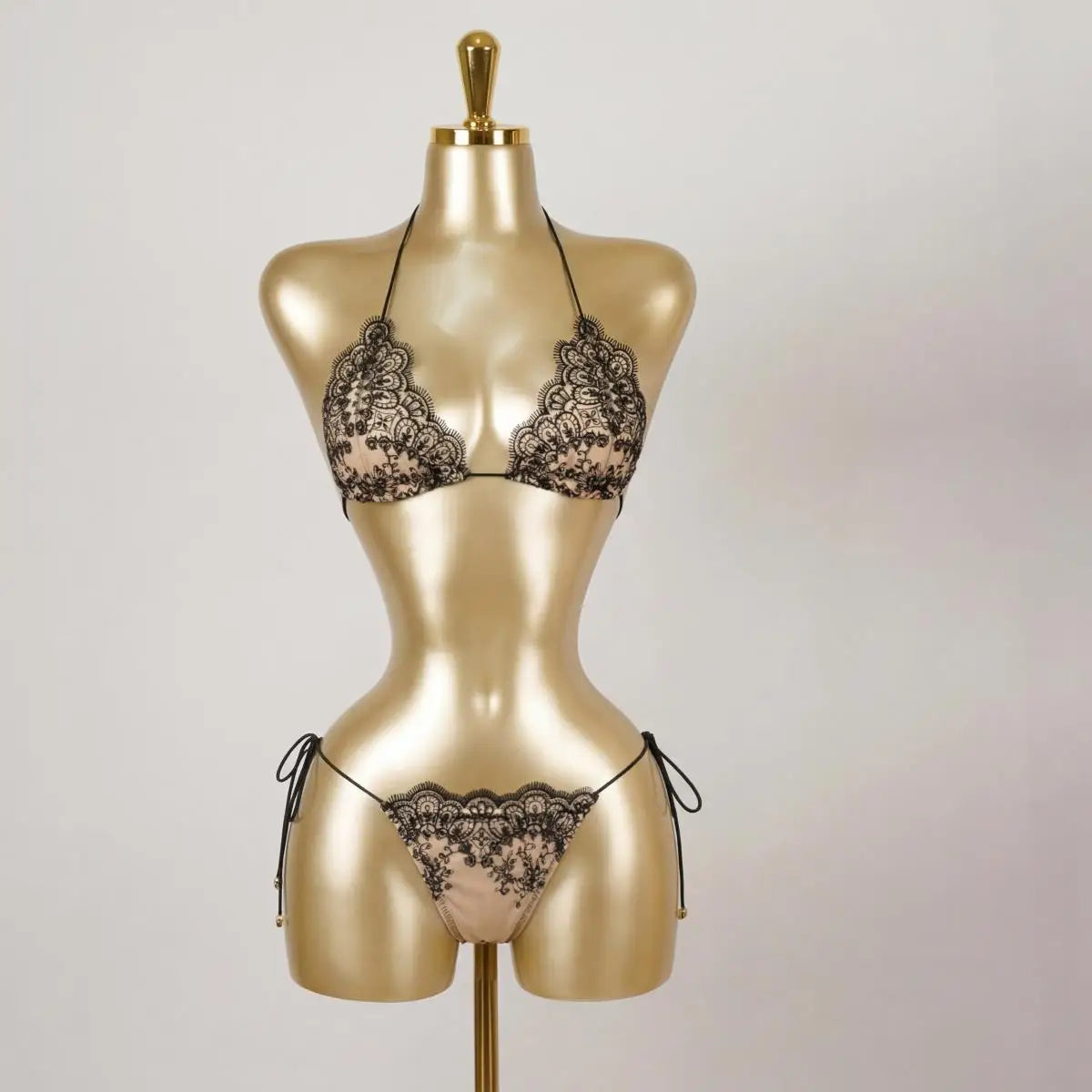 Vintage Inspired Bikini with a Contemporary Edge