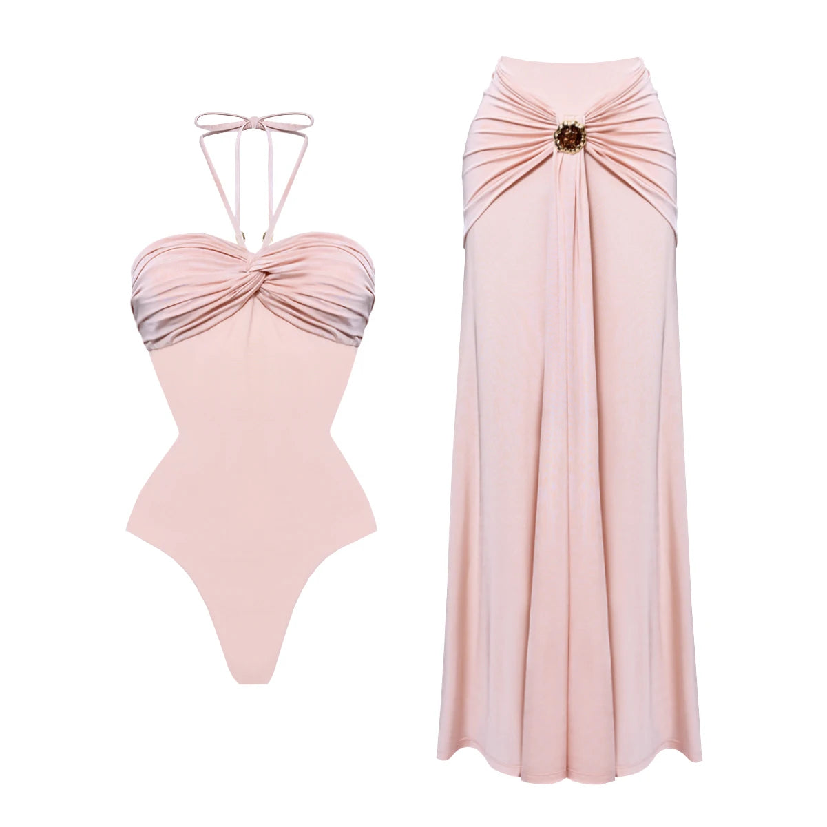 Effortlessly Elegant Bathing Suit with a Timeless Design