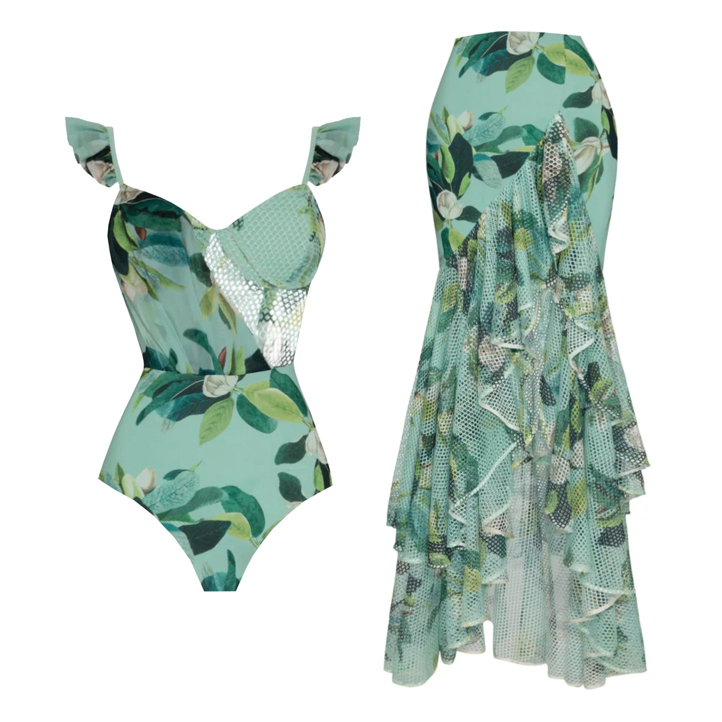 Classic Vintage Bikini with a Flattering Fit
