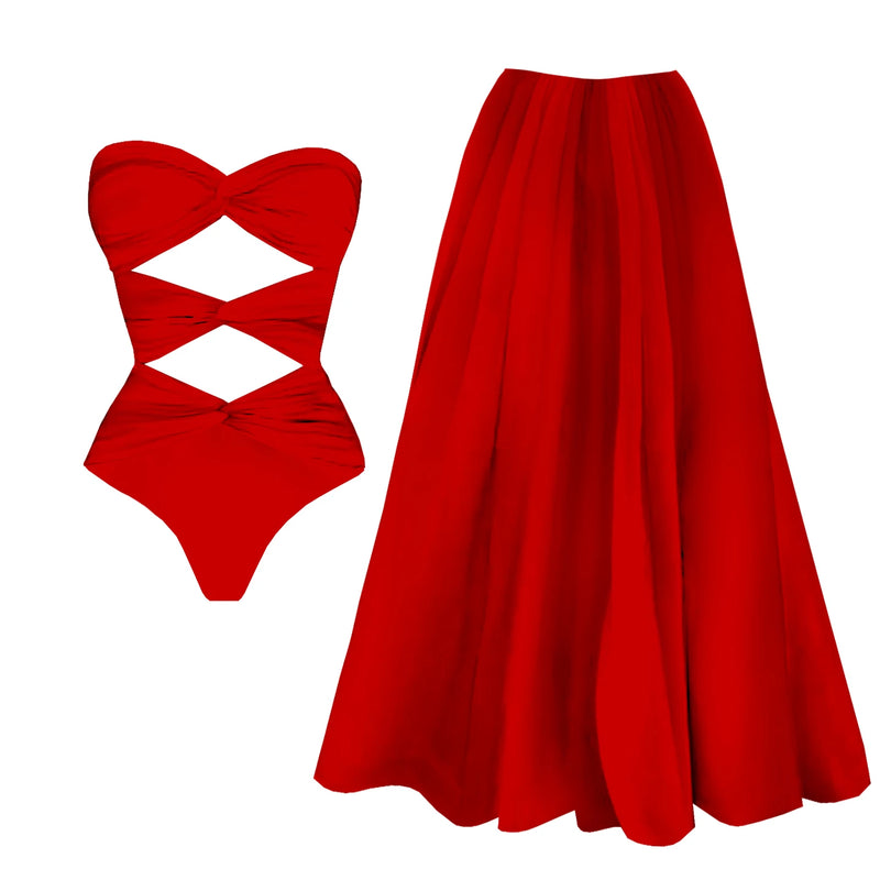 Vintage Inspired Bikini with a Contemporary Edge