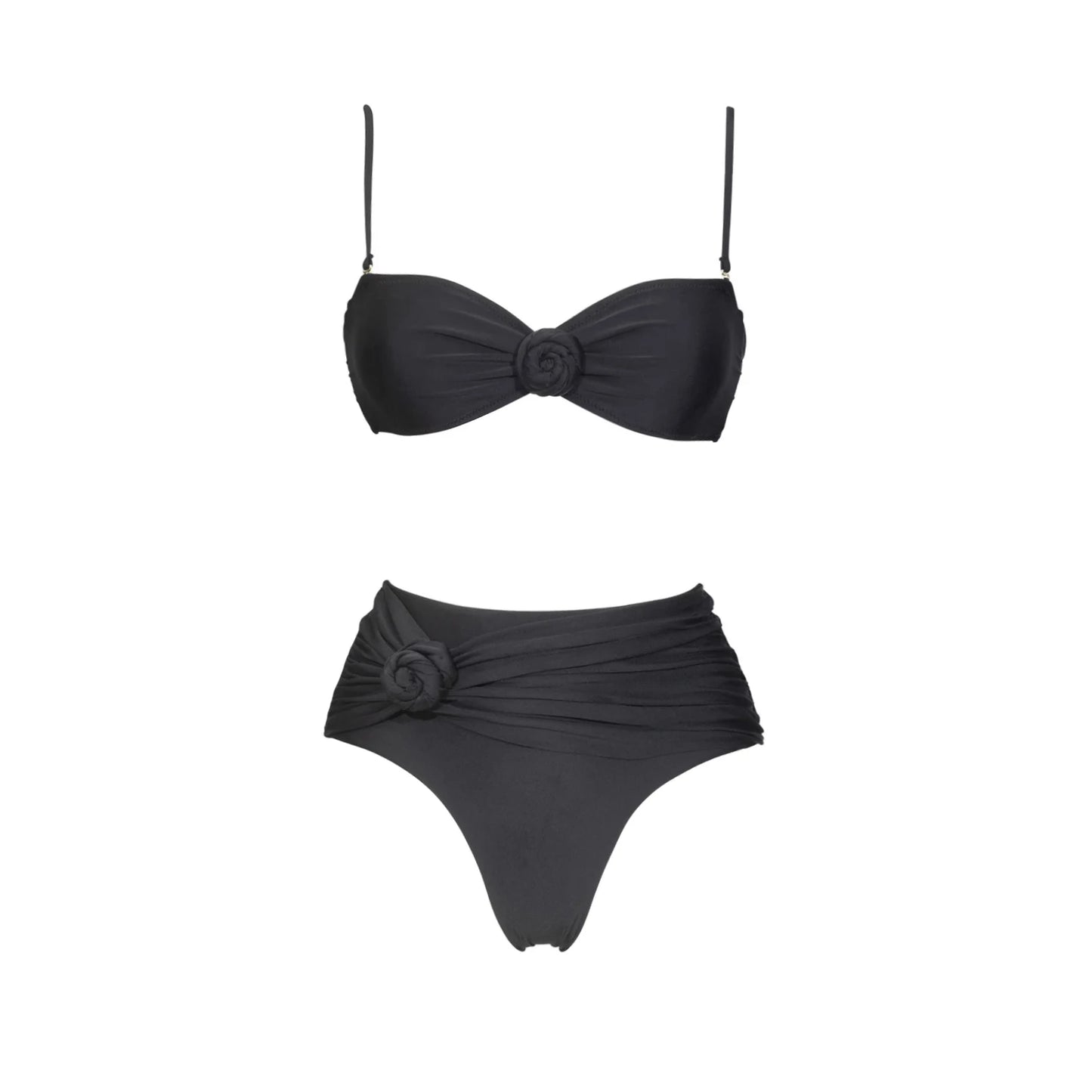 Classic Vintage Bikini with a Flattering Fit