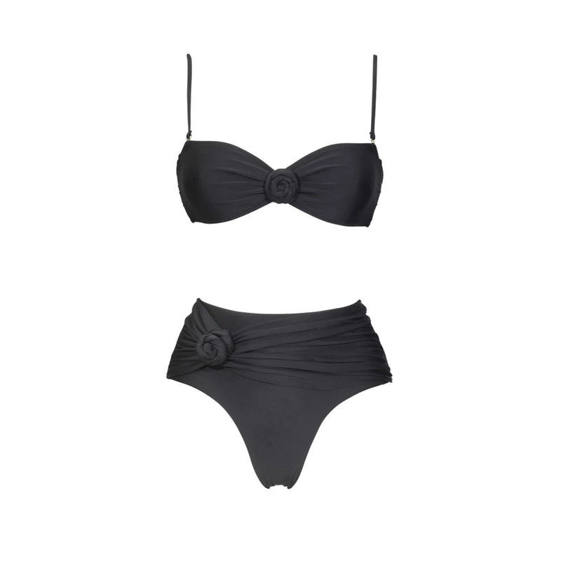 Classic Vintage Bikini with a Flattering Fit