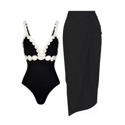 Finely Styled Swimsuit with a Classic Vintage Look