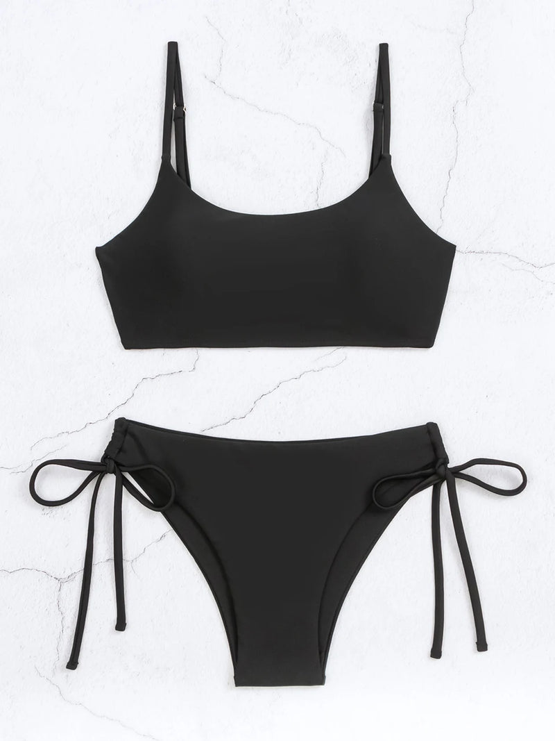 Casually Elegant Bathing Suit with a Refined Edge