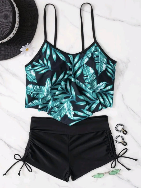 Subtly Elegant Bikini with a Refined Vintage Look