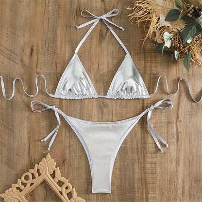 Classic Vintage Bikini with a Flattering Fit