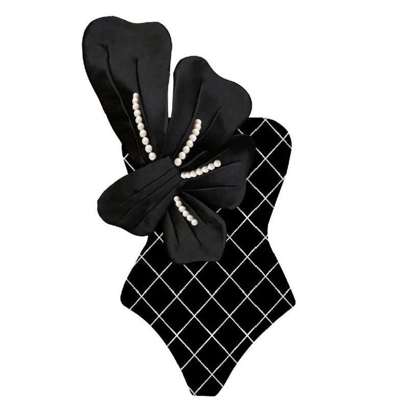 Casually Elegant Bathing Suit with a Refined Edge
