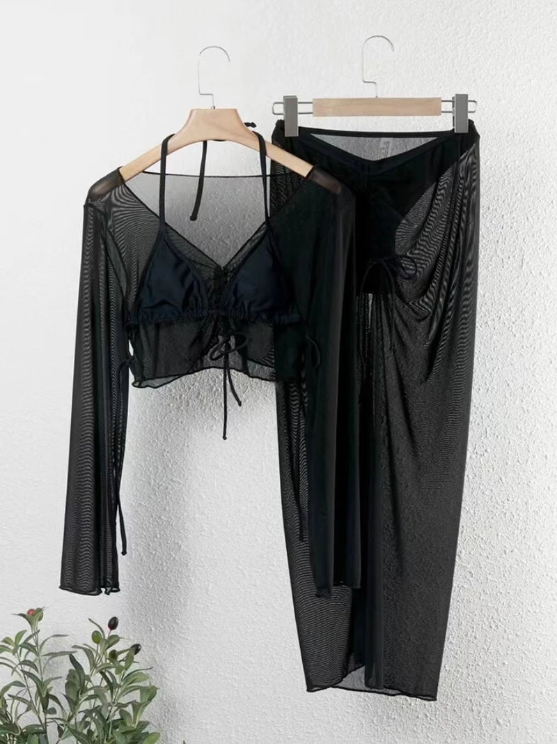 Subtly Elegant Bikini with a Refined Vintage Look