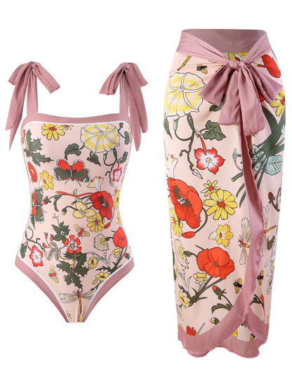 Subtly Elegant Swimsuit with a Refined Vintage Look