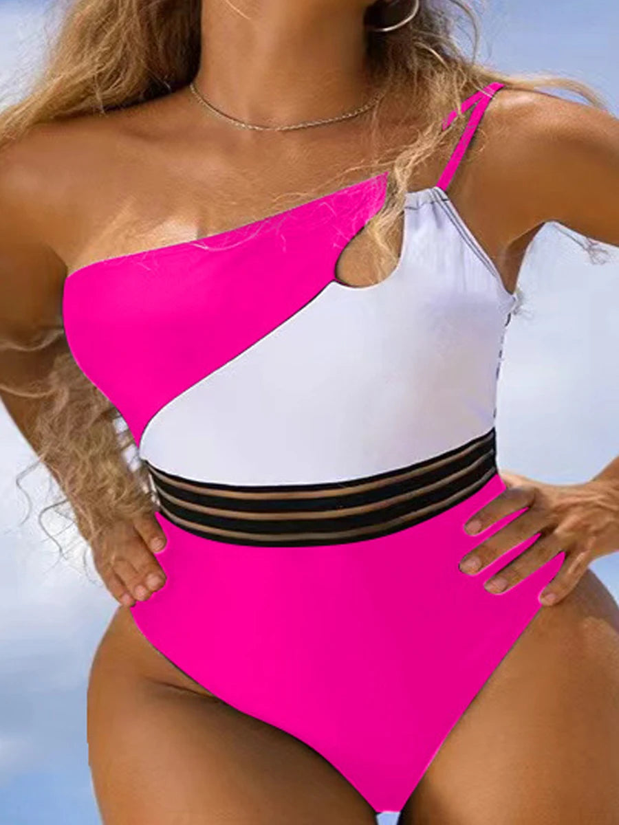 Vintage Inspired Bathing Suit with a Contemporary Edge