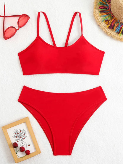 Subtly Elegant Bikini with a Refined Vintage Look