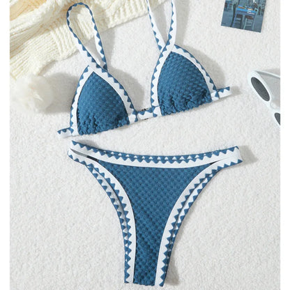 Subtly Elegant Bathing Suit with a Refined Vintage Look