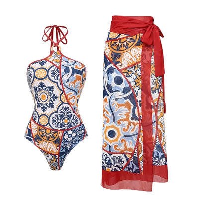Subtly Elegant Bikini with a Refined Vintage Look
