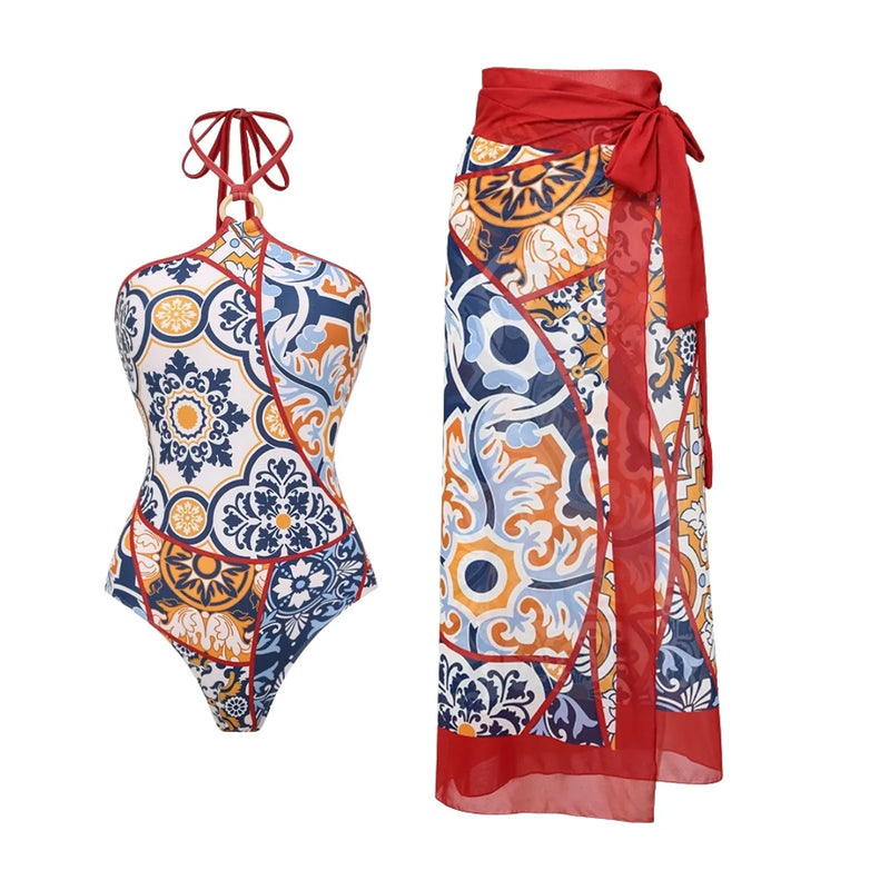 Subtly Elegant Bikini with a Refined Vintage Look