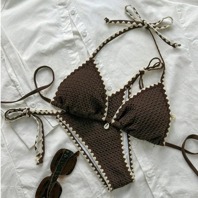 Finely Styled Bathing Suit with a Classic Vintage Look
