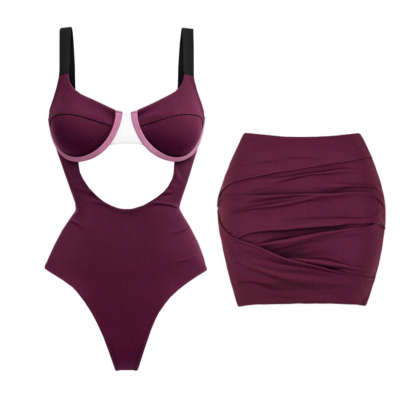 Classic Vintage Bikini with a Flattering Fit