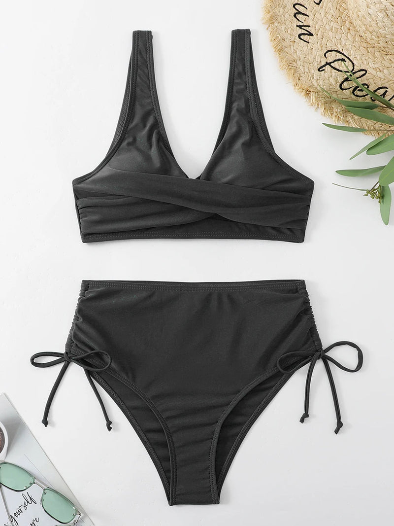 Classic Vintage Bathing Suit with a Flattering Fit