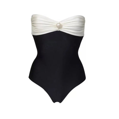 Classic Vintage Bathing Suit with a Flattering Fit
