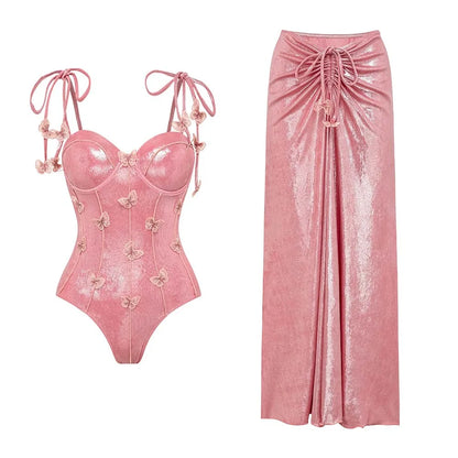 Vintage Inspired Bikini with a Contemporary Edge