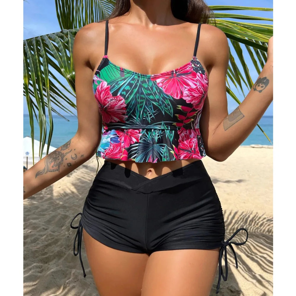 Casually Elegant Bathing Suit with a Refined Edge
