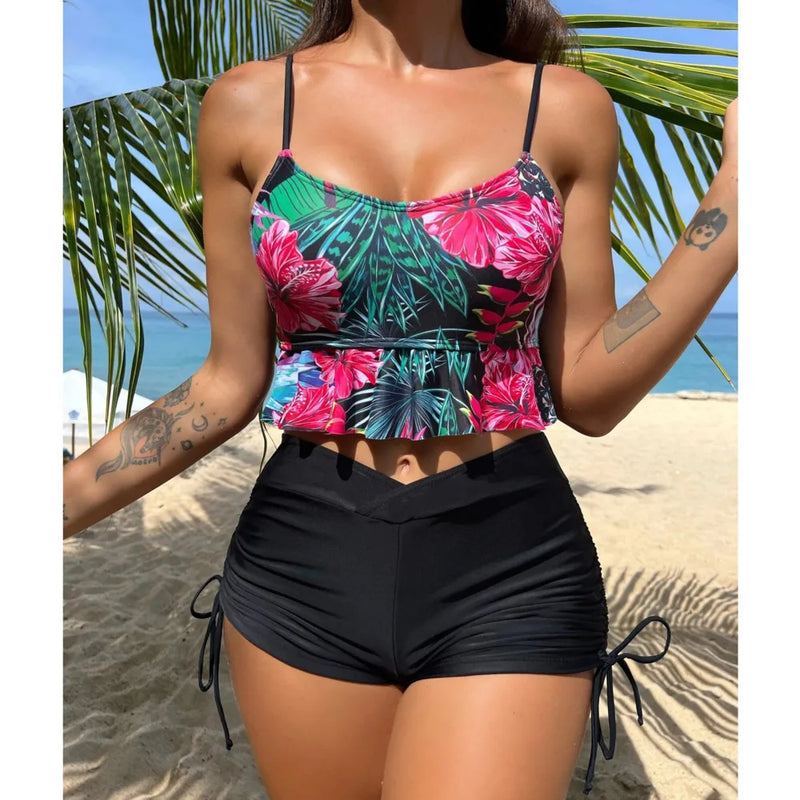 Casually Elegant Bathing Suit with a Refined Edge