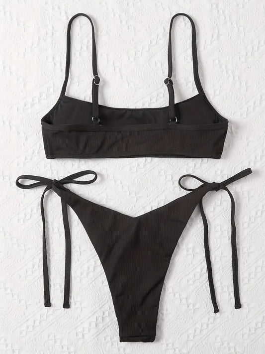 Vintage Inspired Bikini with a Contemporary Edge