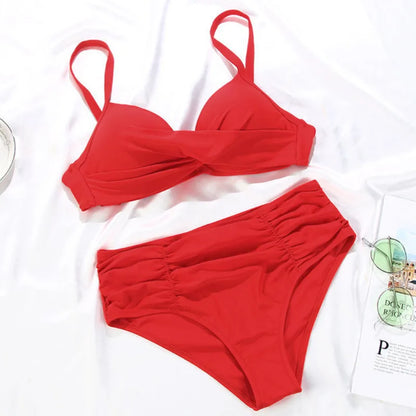 Vintage Inspired Bathing Suit with a Contemporary Edge