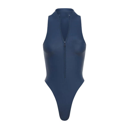 Casually Elegant Swimsuit with a Refined Edge
