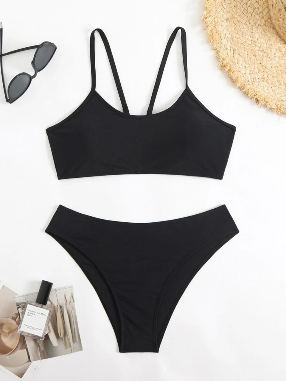 Subtly Elegant Bikini with a Refined Vintage Look