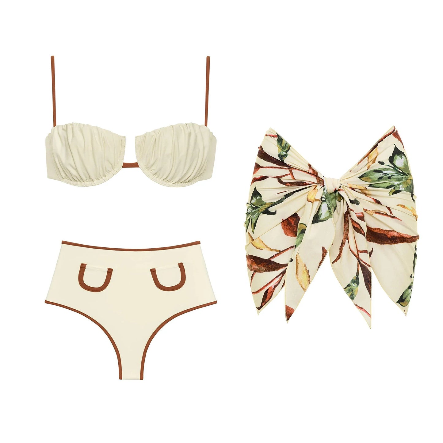 Finely Styled Bathing Suit with a Classic Vintage Look