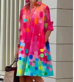 Classic Vintage Dress with a Flattering Fit