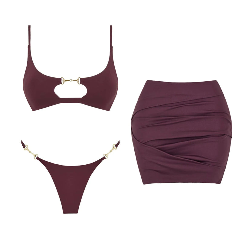 Classic Vintage Bikini with a Flattering Fit