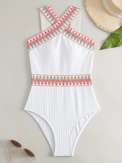 Sophisticated Swimsuit with a Clean Classic Look