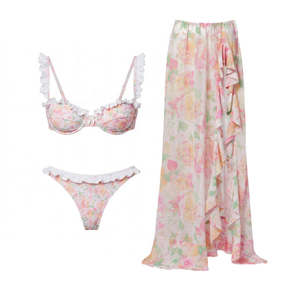 Classic Vintage Bikini with a Flattering Fit